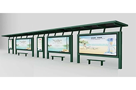廣東梅州候車亭發貨案例（lì）