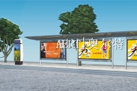 上海候車亭廣告特(tè)點