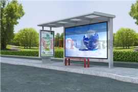 公交候車亭的主要構(gòu)造及主要材質