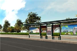 宿遷候車亭生產廠家 奧(ào)爾特廣告設備