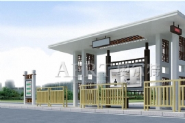 城鎮公交站（zhàn）台（候車亭（tíng））煥然一新