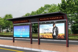 實用的候（hòu）車亭廣告