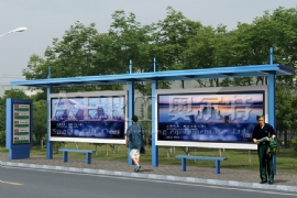 宿遷候車亭廠家解析候車亭與公交站牌的距離多少合適