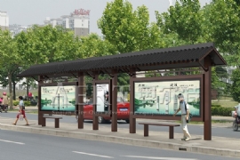 鍍鋅(xīn)板材質的(de)候車亭(tíng)易生(shēng)鏽嗎