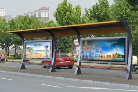 創意的候車亭燈箱畫麵很重（chóng）要