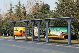 公交站台廠家盤點公交站台雙麵滾動（dòng）燈箱基本常識要點