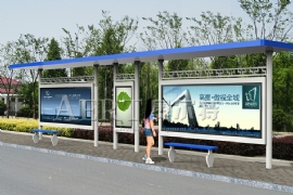 公交站台燈（dēng）箱市場用途