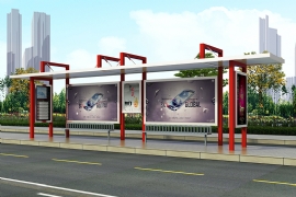 公交站台燈箱鋼化玻璃質量的鑒別