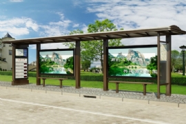 公交站台立柱的設計重點