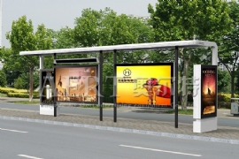 公交站（zhàn）台廣告效應