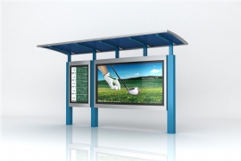 候車亭廠家推（tuī）薦鄉村（cūn）候車亭款式