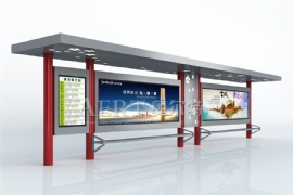 候車亭廠家定製藝術候車亭