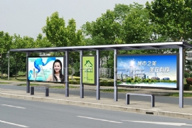 候車亭頂篷與立柱工藝