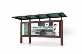 建設（shè）鄉村候車亭加快城鄉發展