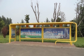 候車亭燈箱滾動畫（huà）麵能裝幾幅畫麵