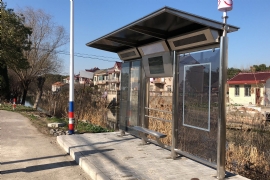 不鏽鋼候車亭的越來（lái）越（yuè）廣泛的安裝使用