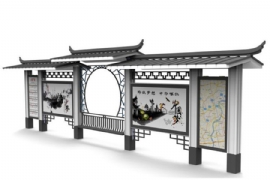 古典候（hòu）車亭體現出（chū）一座城市深（shēn）厚的曆史文化底蘊（yùn）