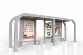 智能（néng）公交候車亭的站牌可以電子化顯示公交車（chē）信息