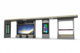 江蘇奧（ào）爾特候車亭廠家助力餘杭區文明城市建（jiàn）設