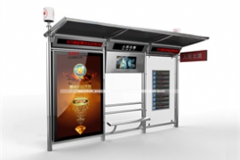 上海80套不鏽鋼候車亭發貨（huò）案例