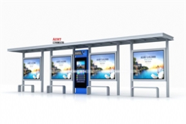 新疆智能公交站台批量發貨