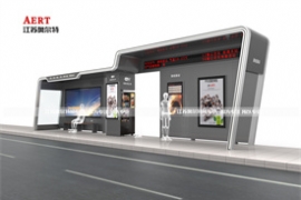 浙江餘杭智（zhì）能（néng）公交候車（chē）亭5年老客戶繼續發貨