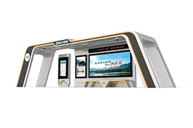 湖南智能候車亭發貨案例