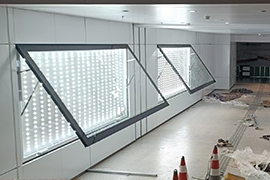 蕭山地鐵燈箱發貨案（àn）例