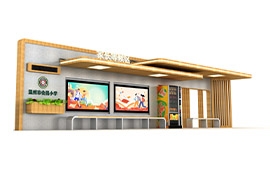 學生候車亭上下學路上的(de)“暖心驛站”