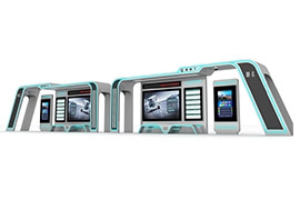 江西修（xiū）水智慧公交站台第三標段發貨（huò）案例