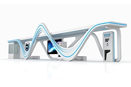 準格爾旗現代(dài)化候車亭煥新城市出(chū)行