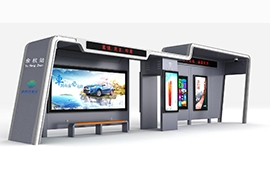 浙江餘杭智慧公交候車亭（tíng）發貨案例