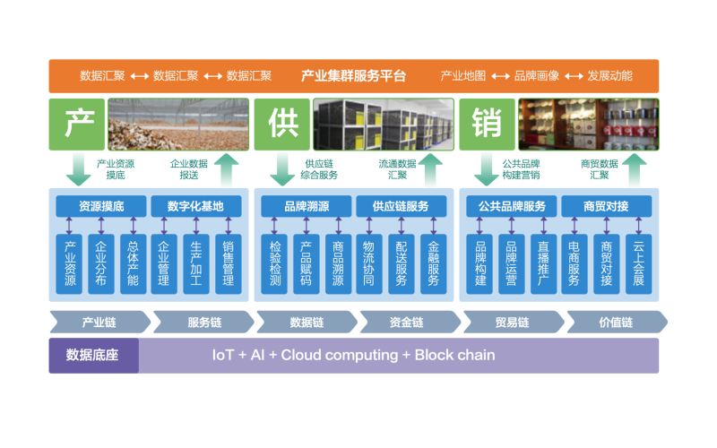 產業集群互聯網服務平台解決方案