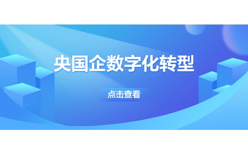 央國企數字化轉（zhuǎn）型