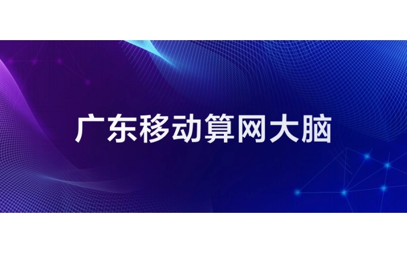 廣東移動：算網（wǎng）大腦